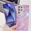 Samsung Galaxy S25 5G Pink Glitter TPU Case with Lens Film - 2
