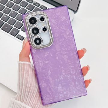 Samsung Galaxy S25 Ultra 5G Glitter TPU Case with Lens Film - Purple - 1