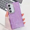 Samsung Galaxy A16 5G Glitter TPU Case with Lens Film - Purple Shell - 1