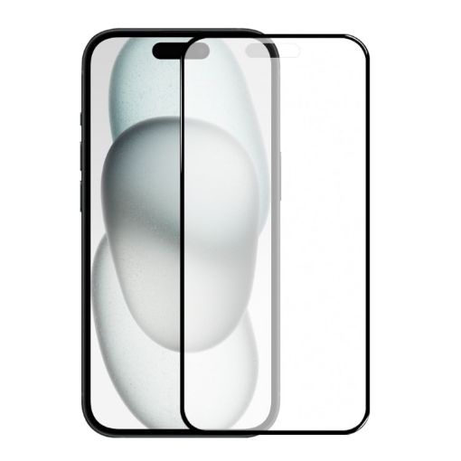 iPhone 15 NORTHJO Matte Anti-Fingerprint Tempered Glass Screen Protector - 1