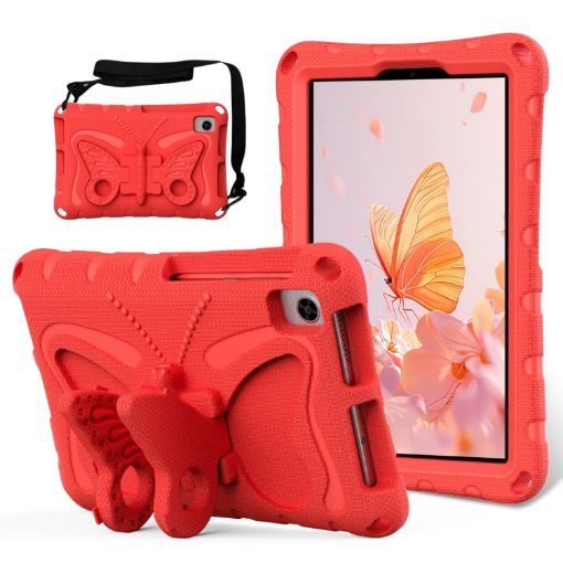 TCL Tab 8 LE/WiFi 2023 Red EVA Shockproof Tablet Case with Butterfly Bracket - 1