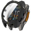 Garmin Fenix 8 AMOLED 43mm Tempered Glass PC Watch Case Black Green - 1