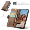 Samsung Galaxy S25 5G CaseMe 023 Leather Case, RFID Anti-theft, Brown - 2