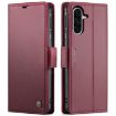 Samsung Galaxy A26 CaseMe 023 Red Butterfly Buckle Leather Phone Case - 1