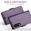 Samsung Galaxy S25 Edge 5G CaseMe 023 Butterfly Leather Case Purple - 3