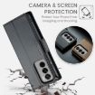 OPPO Reno12 5G CaseMe 023 Leather Case - RFID Anti-theft, Black - 6