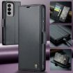 OPPO Reno12 Pro 5G CaseMe 023 Leather Phone Case Black RFID Anti-theft - 2