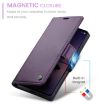 OPPO Reno12 Pro 5G CaseMe 023 Butterfly Buckle RFID Leather Case Purple - 7