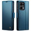 OPPO Reno13 CaseMe 023 Blue Butterfly Buckle RFID Leather Phone Case - 1