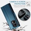OPPO Reno13 CaseMe 023 Blue Butterfly Buckle RFID Leather Phone Case - 4