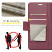 OPPO Reno13 F 4G/5G CaseMe 023 Red Butterfly Leather Phone Case - 5