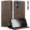 Samsung Galaxy A06 CaseMe 013 Flip Leather Phone Case - Coffee - 1