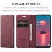 Samsung Galaxy A06 CaseMe 013 Red Leather Flip Phone Case - 4