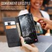 Samsung Galaxy A26 CaseMe 013 Flip Leather Phone Case - Black - 8