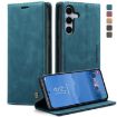 Samsung Galaxy S25+ 5G CaseMe 013 Flip Leather Case - Blue - 1