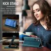 Samsung Galaxy S25+ 5G CaseMe 013 Flip Leather Case - Blue - 6