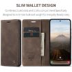 Samsung Galaxy S25+ 5G CaseMe 013 Flip Leather Case (Coffee) - 2