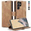 Samsung Galaxy S25 Ultra 5G CaseMe 013 Flip Leather Case - Brown - 1