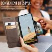 Samsung Galaxy A56 CaseMe 013 Flip Leather Phone Case - Coffee - 8