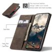 Samsung Galaxy S25 Edge 5G CaseMe 013 Flip Leather Case (Coffee) - 3