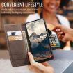 Samsung Galaxy S25 Edge 5G CaseMe 013 Flip Leather Case (Coffee) - 8