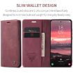 Samsung Galaxy S25 Edge 5G CaseMe 013 Red Leather Flip Phone Case - 2