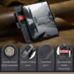 Samsung Galaxy Z Fold7 CaseMe 013 Flip Leather Phone Case Black - 4