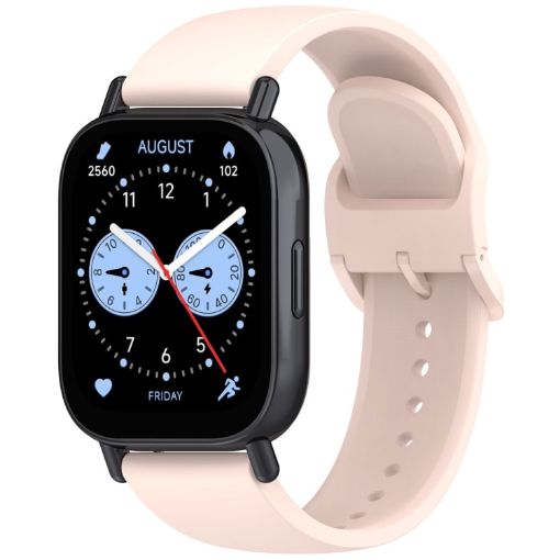 Redmi Watch 5 Active Light Pink Silicone Band - Pure Color Buckle - 1