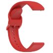 Red Silicone Watch Band for Redmi Watch 5 Lite - Pure Color Buckle - 4