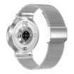 KM88 Smart Watch, 1.32" Color Screen, Bluetooth Call, Health Monitor, Silver - 4