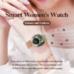 KM88 Smart Watch, 1.32" Color Screen, Bluetooth Call, Health Monitor, Silver - 5