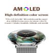 KM88 Smart Watch, 1.32" Color Screen, Bluetooth Call, Health Monitor, Silver - 6