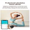 KM88 Smart Watch, 1.32" Color Screen, Bluetooth Call, Health Monitor, Silver - 9