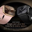 KL08 Smart Watch, 2.04" Color Screen, Bluetooth Call, Silicone Strap, Blue - 4