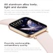 KM66 Smart Watch, 1.75" Color Screen, Milan Steel Strap, Bluetooth Call, Black - 5
