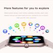KM66 Smart Watch, 1.75" Color Screen, Milan Steel Strap, Bluetooth Call, Black - 8