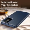 Samsung Galaxy S23 5G Leather Case with Card Slot - Blue - 4