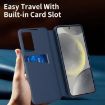 Samsung Galaxy S23 5G Leather Case with Card Slot - Blue - 6