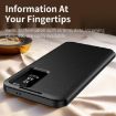 Samsung Galaxy S25 5G Leather Phone Case with Card Slot - Black - 4