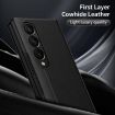 Samsung Galaxy Z Fold3 5G Leather Case with Card Slot - Black - 2
