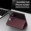 Samsung Galaxy Z Fold3 5G Leather Case with Card Slot - Red - 6