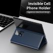 Samsung Galaxy Z Fold5 5G Leather Case with Card Slot - Blue - 6