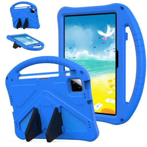 onn. Tablet Pro 11 2024 EVA Shockproof Case with Holder - Blue - 1