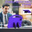 onn. 10.1 Tablet Gen 4 2024 EVA Shockproof Case with Holder - Purple - 3