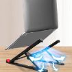 A9 Blue Adjustable Height Portable Laptop Foldable Desktop Holder - 2