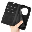 For Honor X9c Retro-skin Magnetic Leather Phone Case - Black - 6