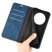 For Honor X9c Retro-skin Magnetic Leather Phone Case - Dark Blue - 6