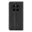 For Honor Magic7 5G Leather Phone Case - Retro-skin Magnetic Black - 3