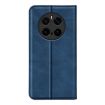 For Honor Magic7 5G Retro-skin Leather Phone Case - Dark Blue - 3