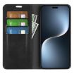 For Honor Magic7 Pro Retro-skin Magnetic Leather Case - Black - 4